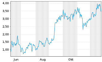 Chart Mini Future Long Tesla - 1 Jahr