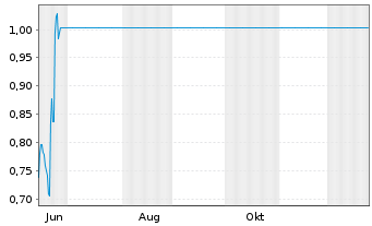 Chart Mini Future Long Schaeffler - 1 Jahr