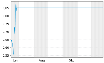 Chart Mini Future Long Schaeffler - 1 Jahr