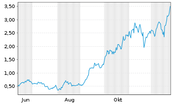 Chart Mini Future Long Micron - 1 Jahr