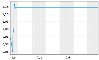 Chart Mini Future Long Schaeffler - 1 Jahr
