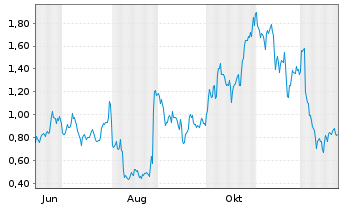 Chart Mini Future Long Snowflake - 1 Jahr