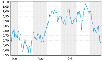 Chart Mini Future Short Duerr - 1 Jahr