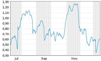 Chart Mini Future Short Puma - 1 Jahr