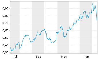 Chart Mini Future Long ING - 1 Year