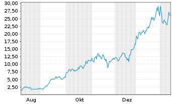 Chart Mini Future Long Micron - 1 Jahr