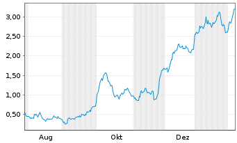 Chart Mini Future Long Salzgitter - 1 Jahr