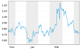 Chart Mini Future Short S&T - 1 Year