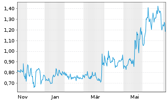 Chart Mini Future Short Ceconomy - 1 Jahr