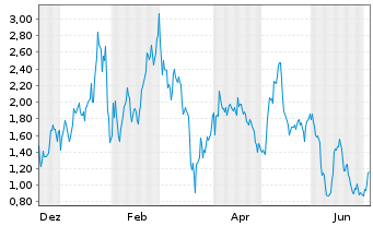 Chart Mini Future Long Pan American Silver - 1 Year