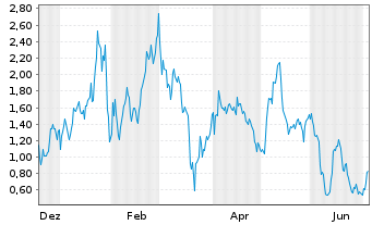 Chart Mini Future Long Pan American Silver - 1 Year