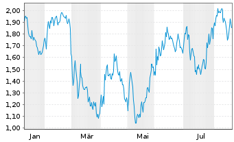 Chart Mini Future Long Industria de Diseno Textil - 1 Year