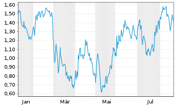 Chart Mini Future Long Industria de Diseno Textil - 1 Year