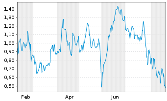 Chart Mini Future Short Salesforce.com - 1 Year