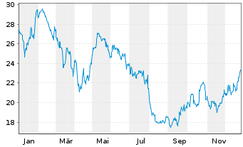 Chart Planisware Conv. - 1 Jahr