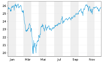 Chart Amu.S&P 500 CL.N.Z.AMB.P USD - 1 Jahr