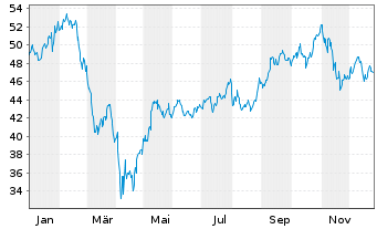 Chart First T.G.F.-Cl.Comput. UC.ETF .Shs A USD o.N. - 1 Jahr