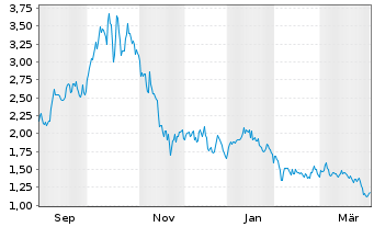 Chart Bit Digital Inc. - 1 Jahr