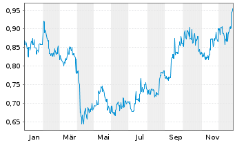Chart CIMC Enric Holdings Inc. - 1 Jahr