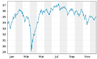 Chart Schroder ISF Eur.Sm.Comp. Namensant. B Acc - 1 Jahr