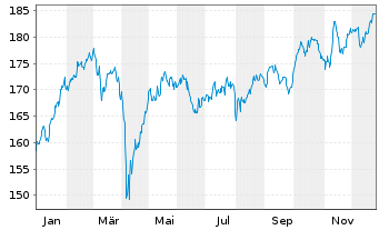 Chart Amu.Idx Sol.Amu.DJ SWITZ.TI.30 - 1 Jahr