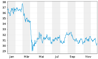 Chart ALPS ETF T.-C.&St.Gl.R.Maj.ETF - 1 Jahr