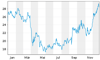 Chart Gold.com Inc. - 1 Jahr