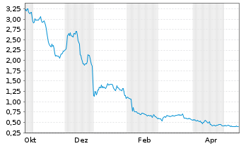 Chart BNB Plus Corp. - 1 Jahr