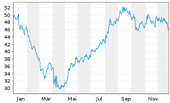 Chart Buckle Inc. - 1 Jahr