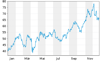 Chart Direxi.Sh.ETF T.-D.D.B.B.2x S. - 1 Jahr