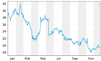 Chart Karat Packaging Inc. - 1 Jahr