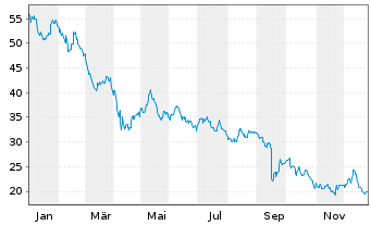 Chart RCI Hospitality Holdings Inc. - 1 Jahr