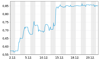 Chart Alta Copper Corp. - 1 Monat