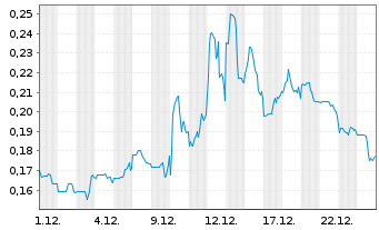 Chart American Critical Min. Corp. - 1 Monat