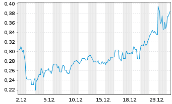 Chart Refined Energy Corp. - 1 Monat