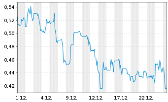 Chart Rocket Doctor AI Inc. - 1 Monat