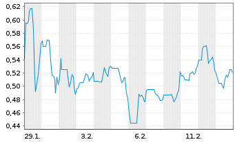 Chart Selkirk Copper Mines Inc. - 1 Month
