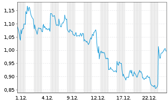 Chart Mini Future Long BYD - 1 Monat