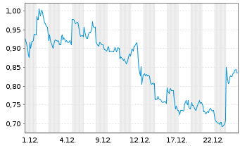 Chart Mini Future Long BYD - 1 Monat