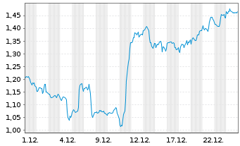 Chart Mini Future Long Visa - 1 Monat