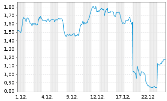 Chart Mini Future Long Nike - 1 Monat