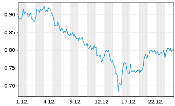 Chart Mini Future Long Shell - 1 Monat