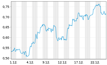 Chart Mini Future Short 3M - 1 Monat