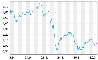 Chart Mini Future Long Allianz - 1 Month