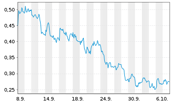 Chart Mini Future Long K+S - 1 Month