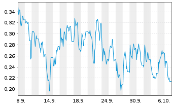 Chart Mini Future Long SFC Energy - 1 Month