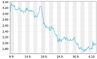 Chart Mini Future Long Volkswagen - 1 Month