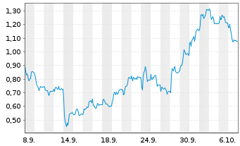 Chart Mini Future Long PVA TePla - 1 Month