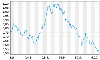 Chart Mini Future Long Riot Platforms - 1 Monat