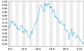Chart Mini Future Long Riot Platforms - 1 Monat
